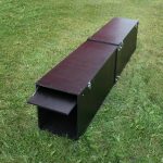 Fuchsfalle und Dachsfalle Fox 3 Deluxe geöffnet