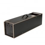 Katzenfalle mit Plexiglasschieber